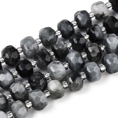 Натуральный орлиный глаз бусы G-N327-08A-02-1