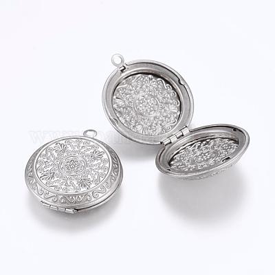 Подвески-медальоны из нержавеющей стали 304 STAS-G146-22P-1