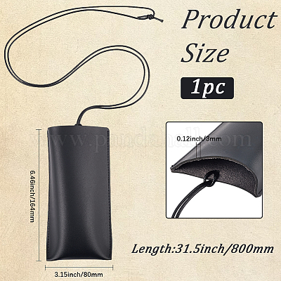 Сумки для хранения очков из искусственной кожи ABAG-WH20015-02C-1