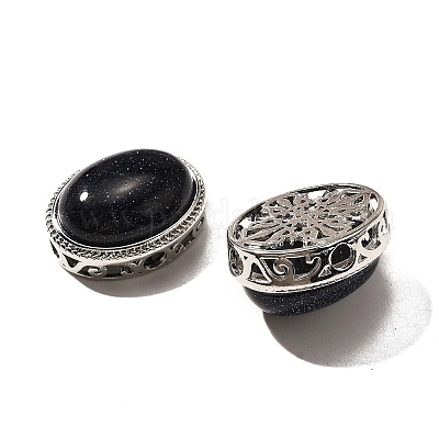 Синтетические синие золотые многожильные звенья KK-M304-02P-19-1