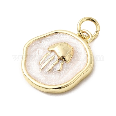 Латунные подвески KK-D105-08F-G-1