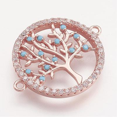 Латунные микро проложить кубических соединения циркония ZIRC-F048-58RG-1