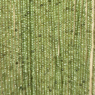 Природный перидот бисер нитей G-RM250104-A4-1