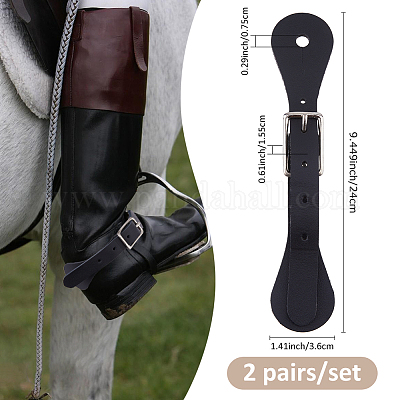 2 пара кожаных ремней для шпор FIND-FH0011-13-1