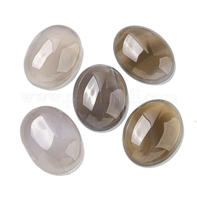 Кабошоны из натурального агата G-C115-01B-26-1