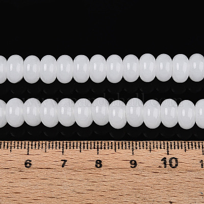 Имитация нефритовые четки стекла&nbsp;GLAA-ZX008-8mm-17A-1