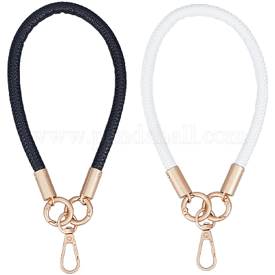 4 шт. 2-х цветные ремни для мобильных телефонов из искусственной кожи DIY-SC0028-53-1