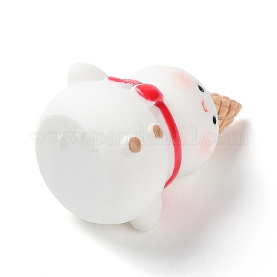 Фигурка снеговика из смолы на рождественскую тематику XMAS-PW0001-091D-1