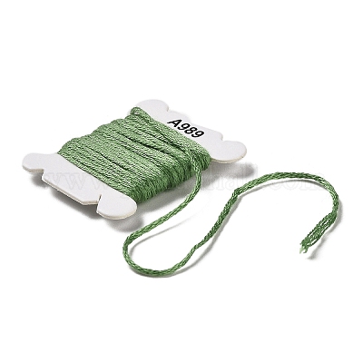 80 карта 80 цвета 6-слойная полиэфирная мулине для вышивания&nbsp;OCOR-K006-C02-1