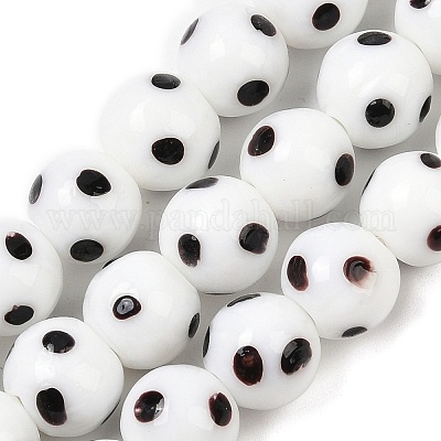 Бусины лэмпворк  LAMP-D002-10mm-01F-1