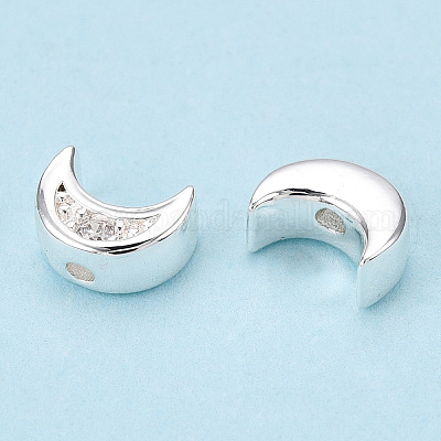 Латунные микро проложить кубического циркония бусы FIND-Z035-16S-1