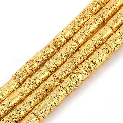 Гальванические нити из синтетических немагнитных гематитовых бусин G-U003-17A-1