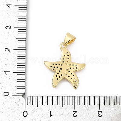 Латунные микро проложить кубического циркония подвески KK-D317-073G-1