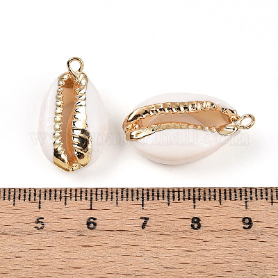 Подвески из каури SSHEL-S258-01A-1