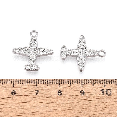 Подвески из сплава и хрусталя со стразами&nbsp;PALLOY-T095-07P-1