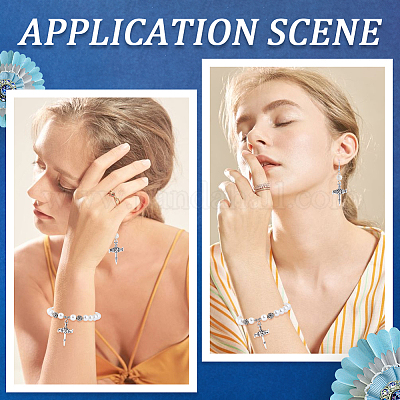 40 шт. Подвески из сплава в тибетском стиле FIND-SC0006-43-1