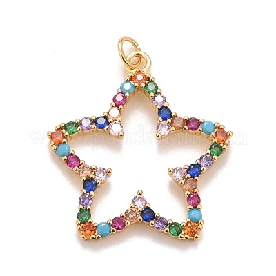 Кубического циркония подвески KK-E262-08G-1