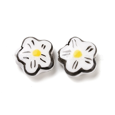 Фарфоровые бусины ручной работы&nbsp;LS-PORC-D022-01C-1