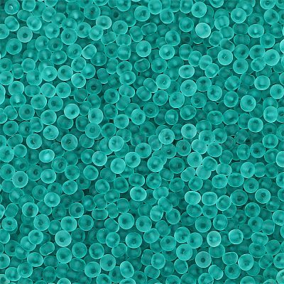 Матовые цветные стеклянные бусины&nbsp;GLAA-H030-09C-1