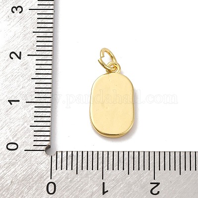 Латунь эмаль подвески KK-Q098-29G-B-1