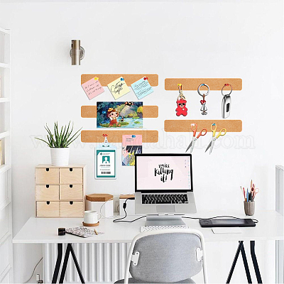 Прямоугольные самоклеящиеся фетровые стикеры для заметок в блокнотах AJEW-CP0008-55B-03-1