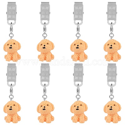 8 шт. утяжелители для скатерти из смолы для собак HJEW-SW00128-15-1