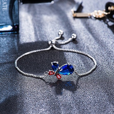 Браслеты-слайдеры из экологически чистой латуни с гальваническим покрытием BJEW-EE0005-10P-1