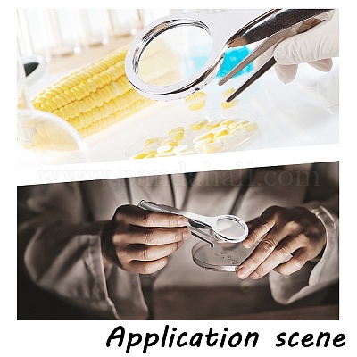 Пинцет из нержавеющей стали AJEW-CA0001-08-1