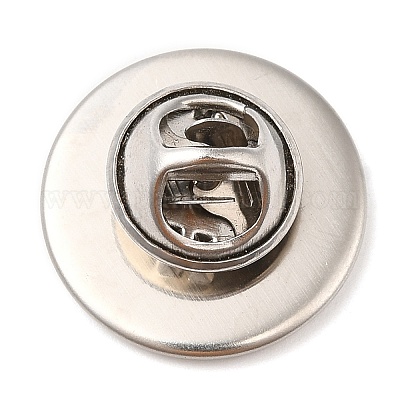 Фурнитура для броши из нержавеющей стали 304 STAS-R123-17C-P-1