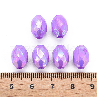 Непрозрачные акриловые бусины TACR-S153-32I-04-1