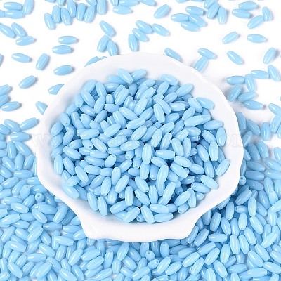 Непрозрачные цветные стеклянные бусины SEED-T007-16F-1