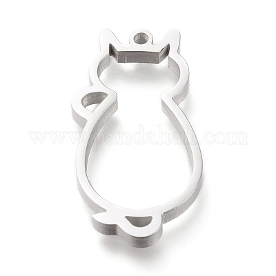 Подвески с открытой задней частью из не тускнеющей нержавеющей стали марки 304 STAS-K208-10P-A-1