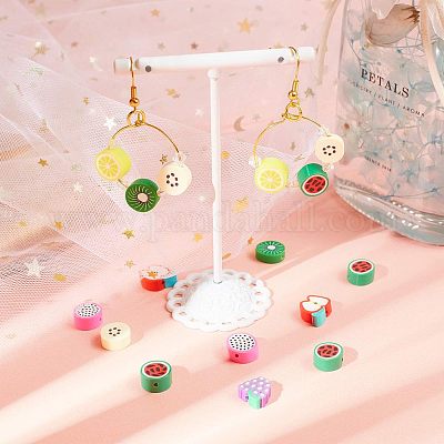 Бусины из полимерной глины  CLAY-NB0001-17-1