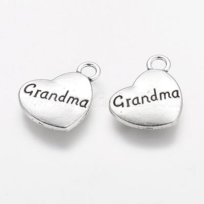 Тибетском стиле сердце сплава подвески X-TIBEP-Q043-201-RS-1