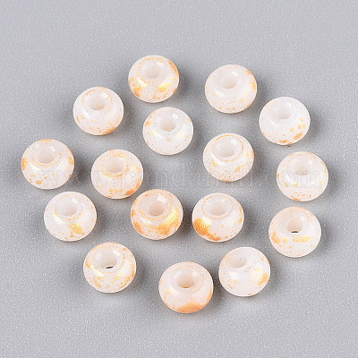 3/0 стеклянные бусины с краской для запекания GLAA-G118-02J-1