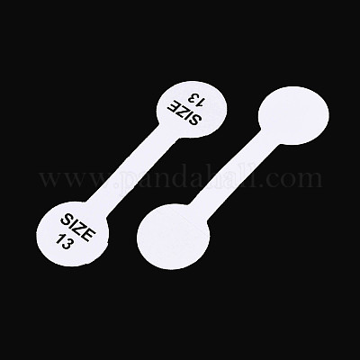 Стикер размера складного бумажного кольца CDIS-C006-01I-1