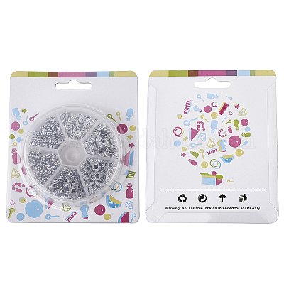 Тибетском стиле сплав Шарики прокладки PALLOY-BT0002-01-1