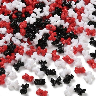 Непрозрачные акриловые бусины&nbsp;SACR-D009-01K-1