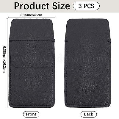 Прямоугольный кожаный чехол для ручки DIY-WH20007-276I-1