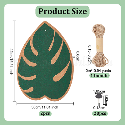 2 шт. пробковых листов AJEW-OC0005-34B-1