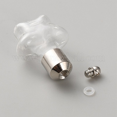 Подвески из прозрачного стекла GLAA-WH0038-58B-1