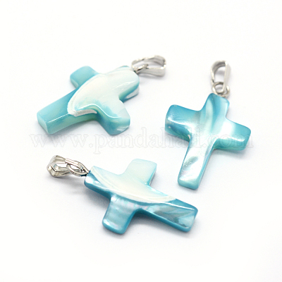 Подвески из раковины SSHEL-E565-B-02P-1