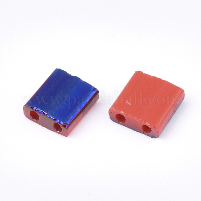 Стеклянные бусины из непрозрачного стекла SEED-S023-18C-02E-1