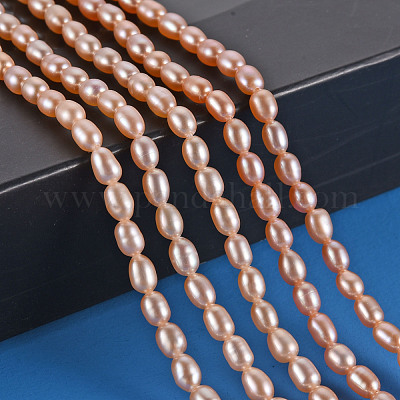 Нити из натурального культивированного пресноводного жемчуга PEAR-N012-02C-1