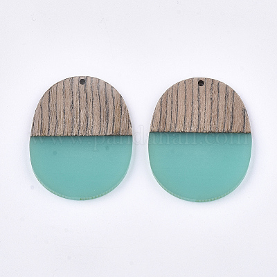 Кулоны из смолы и венге&nbsp;LS-RESI-T023-01H-1