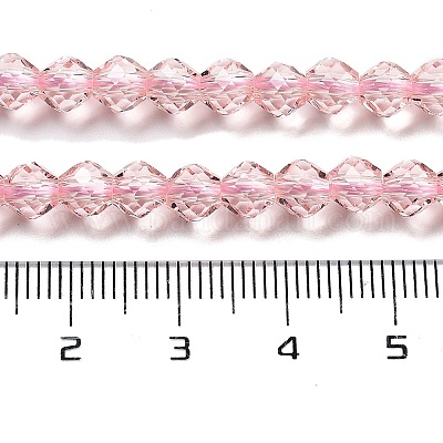 Прозрачные стеклянные бусины GLAA-A014-03A-1