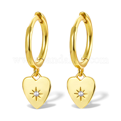 Комплект из серебряных серег в форме сердца s925 MG6658-5-1