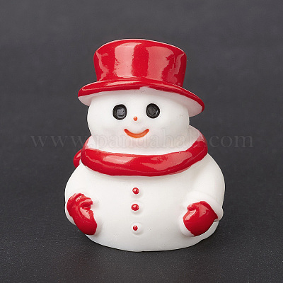 Украшение дисплея статуи из смолы в рождественском стиле DJEW-O002-01E-1