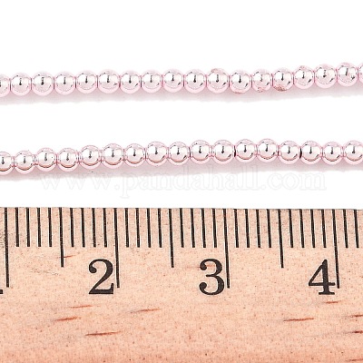 Гальванические нити из синтетических немагнитных гематитовых бусин G-A263-J01-01-1