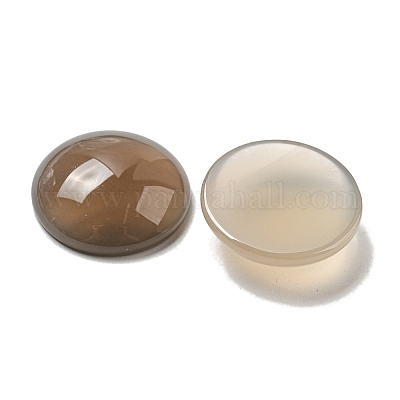 Серый натуральный агата кабошоны G-C115-02A-40-1